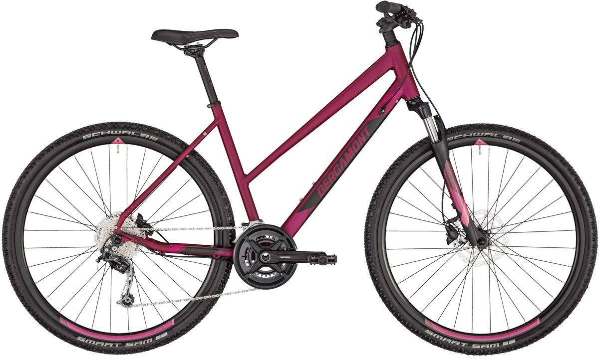 Фотография Велосипед 28" BERGAMONT HELIX 5 LADY (2020) 2020 Фиолетовый